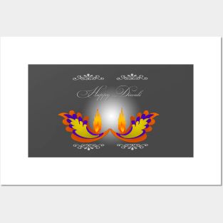 Happy Diwali Posters and Art